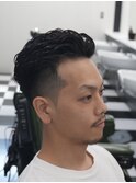 一宮クラシックポンパ濡れ髪ニュアンスパーマスタイル大人モテ髪