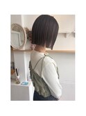 カーキグレージュボブ☆