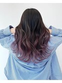 韓国/ダブルカラー/ブリーチ/ピンク/学割U24/新越谷/南越谷/草加