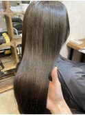 髪質改善ストレート×エアンストリートメント
