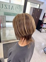 アイズ 本厚木(AIZU)&nbsp;バレイヤージュ ミルクティーベージュ