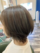 ヒッピーヘアー(Hippie Hair)&nbsp;ハイライト　ミントアッシュ