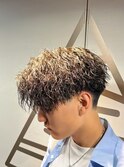 ツイストスパイラル/刈り上げショートパーマ/メンズパーマ