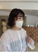 Layer bob perm