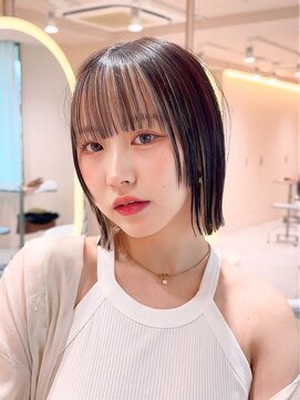 サンドイエナ 横浜店(sand yena) 暗めカラー／髪質改善/マロンベージュ/くすみベージュ/横浜駅