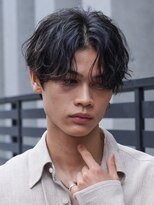 フィフス 原宿(fifth)&nbsp;原宿ツイストスパイラルパーマメンズカットラウンドマッシュ30代