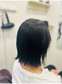 切りっぱなしボブ♪