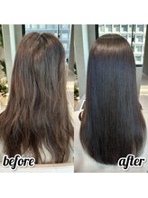 プロの専門家が施術する事で失敗を未然に防ぐことが可能。ダメージ毛でも美しい仕上がりになるのも大変好評