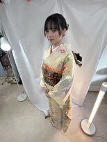 デザインヘアーピアジェ 八木店(DESIGN HAIR PIAGET) ☆2026ピアジェ成人式☆着付け・アップ・メイク☆