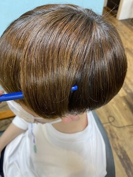 テーラヘアー 南行徳店(TELA HAIR) ナチュラルマッシュ縮毛矯正