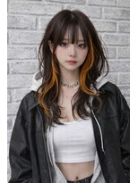 リアン(Lien) エアリースタイル×アシンメトリーイヤリングカラー