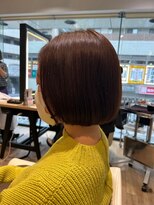 ジュイール(jouir)&nbsp;三鷹白髪ぼかしハイライトショートボブウルフショートカット韓国