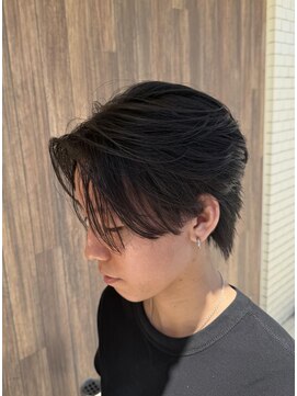 ヘアメイク アリープ(HAIR MAKE ALEAP) センター分け/シースルーバング