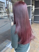 ヘアーデザイン アズール(Hair Design Azur)&nbsp;【Azur　春夏カラー】　ワインルビー