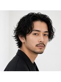 メンズ パーマ 眉毛
