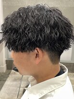 サンズ 梅田 中崎町(SUNS)&nbsp;【梅田】縦落ちアップバングツイストスパイラルパーマ