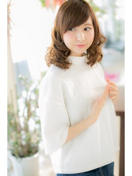 ヘアショップ エヌアンドエー 久喜菖蒲店(hair shop N&A) ミディアムカール