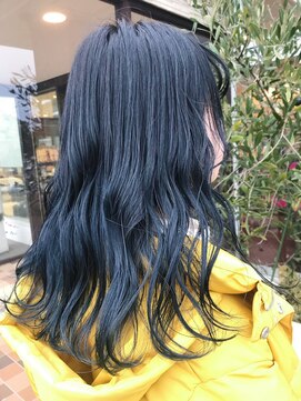 アース コアフュールボーテ ふじみ野店(EARTH coiffure beaute) デニムカラー