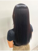 ロング髪質改善ストレート