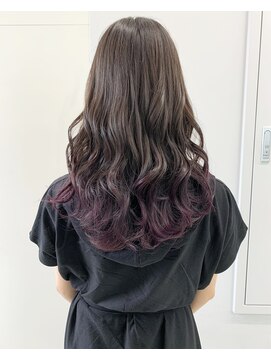 アライブ キチジョウジ(ALIVE Kichijoji) 地毛から繋がるラベンダーグラデーションカラー