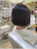 切りっぱなしボブ 艶髪 横浜【前田】