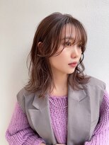 ジゼル(GiseL)&nbsp;旬な顔周りレイヤー♪韓国/髪質改善/ワンホンヘア/天神福岡/ボブ