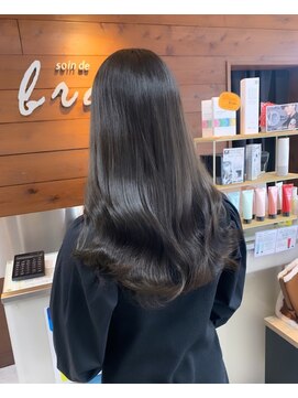 ブレス 小阪店(brace) イルミナカラーで暗め透明感グレージュ☆