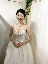 ロカット サロン(Roquat Salon)&nbsp;ボブブライダルヘアメイク　【ヘアセット/立川/国分寺/八王子】