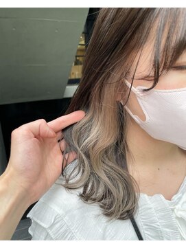 アクト 十条店(ACT) インナーカラー/ミルクティーベージュ/グレージュ