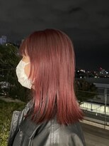 エアー 青山(AIR)&nbsp;ピンクブラウン/ピンクベージュ/外ハネボブ