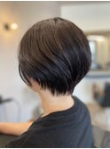 上品なショートボブ