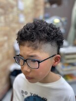 カットハウス パセリ&nbsp;お洒落キッズ☆プードルパーマ☆　　<理容室>/メンズ/バーバー/