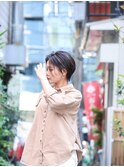 チョコレートハイライトショートヘア【宮尾ウィルヘルム】