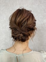 エフェクト(EFFECT hair care & Spa) お呼ばれスタイル/シニヨン