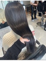 アルテ(ARTE)&nbsp;【ARTE表参道/青山】モテ髪ミディアム×ブリーチなし透明感