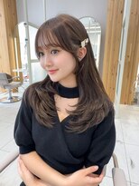 アフロートリノ(AFLOAT Leino)&nbsp;大人可愛い韓国ヘア　レイヤーカット　ワンカール　似合わせ#