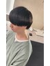 メンズカット＋シャンプー 【釧路/センターパート/ウルフカット】￥4500