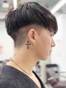 ロンプ(romp) 松田翔太さん風刈り上げツーブロック【恵比寿romp藤巻】
