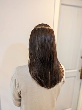 ヘアオーブロジック(HAIR orb LOGIC) レイヤー　縮毛矯正ロング