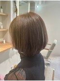 丸みショートボブ