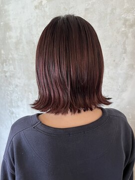 メロウ(mellow) ボブ×ピンクカラー