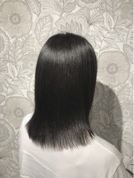 ミモザ ビカミドウ 自由が丘(Mimosa Bigamido) ▼30代ミディアム 美髪カット 髪質改善ストレート ミルボンTR