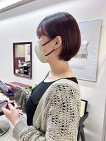 ルックアット(Look at)&nbsp;【Look at】20代30代40代ショートボブピンクブラウン顔まわり