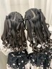 【量産型へアメ2名様クーポン♪】ヘアメ ￥4400☆時間外予約はお電話で♪