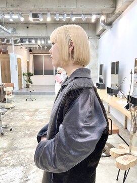 カシェル(cashel kishaba) 抜きっぱなしボブ