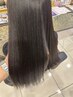 美髪★髪に栄養とハリを出して】カット+髪質改善キラガミ ￥21000→￥16000
