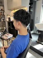 リベット(LIVET)&nbsp;ツーブロックショート　ドジャースブルー