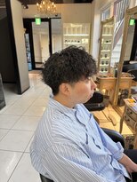 アイズ 海老名(AIZU)&nbsp;ツイストスパイラルパーマ　ツイストパーマ　刈り上げ　波巻き