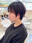【VIVO】束感見せベリーショート 耳掛けショート 黒髪ショート