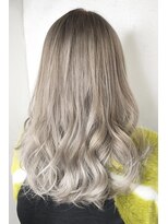 ラフィス ヘアー エラン 東尾道店(La fith hair elan)&nbsp;ホワイトミルクティアッシュ